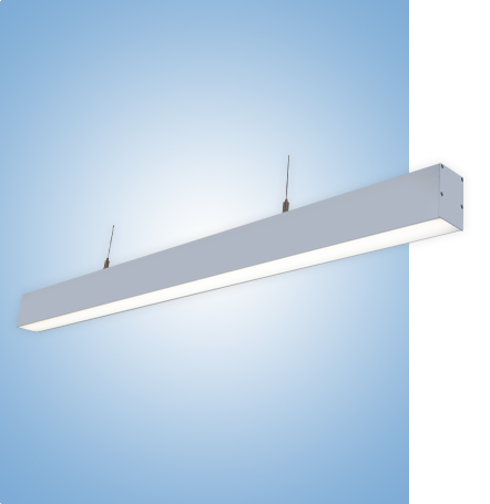 Светильник профильный L70 серия vs-ds-L70 в белом корпусе с протоколом управления Dali